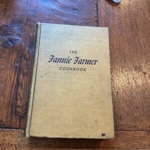 The Fannie Farmer cookbook vintage